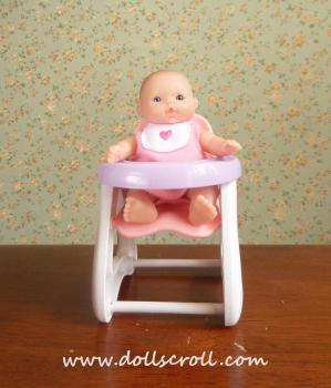 JC Toys/Berenguer - Lots to Love Babies - Mini Nursery PlaySet High Chair - кукла